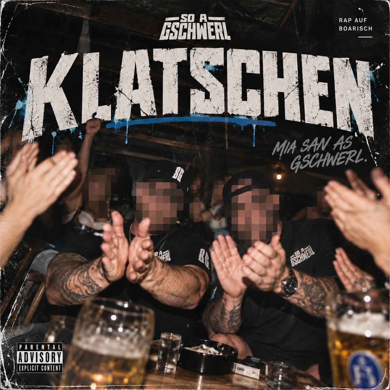Cover der Single KLATSCHEN von So a Gschwerl